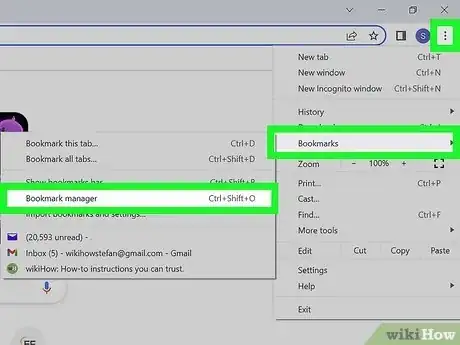 Image titled Access Bookmarks on Google Chrome Step 5