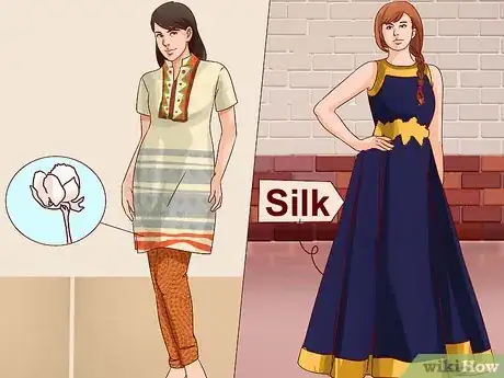 Image titled Dress in a Salwar Kameez from India Step 12