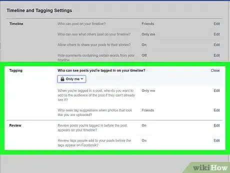 Image titled Manage Facebook Privacy Settings Step 22