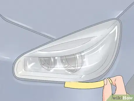 Image titled Repair Oxidized Cloudy Headlights with a Headlight Cleaner Step 12