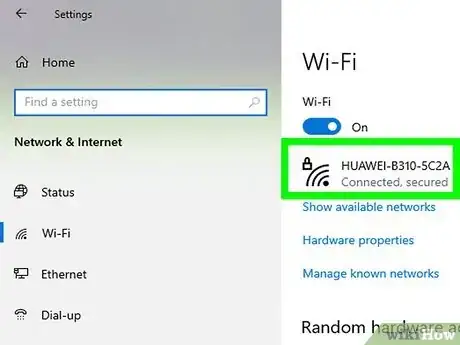 Image titled Add a Password to Your Wireless Internet Connection (WiFi) Step 1