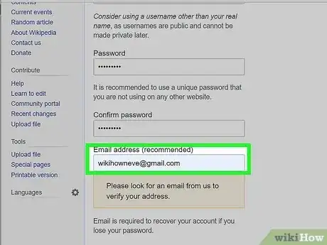 Image titled Create a Wikipedia Account Step 7