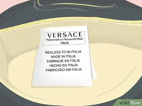 Image titled Know if a Versace Bag Is Real Step 3