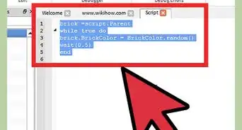 Change a Brick's Color Using Roblox Studio