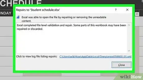 Image titled Recover a Corrupt Excel File Step 9