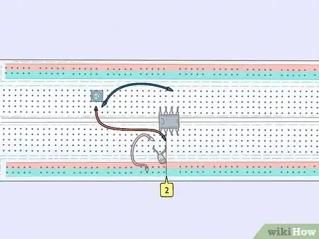 Image titled Build a Blinking Light Circuit Using Basic Components Step 7