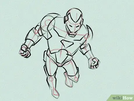 Image titled Draw Iron Man Step 3