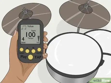 Image titled Improve Your Drumming Skills Step 4