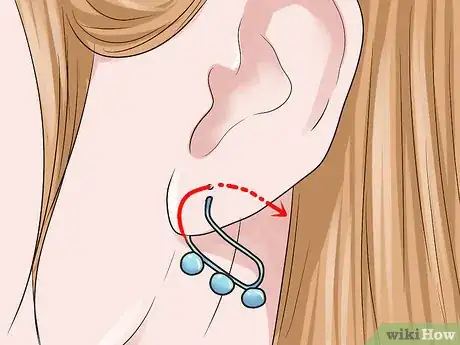 Image titled Wear Ear Climbers Step 1