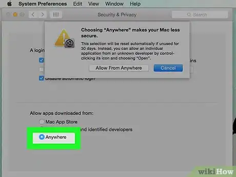 Image titled Install Software from Unsigned Developers on a Mac Step 20