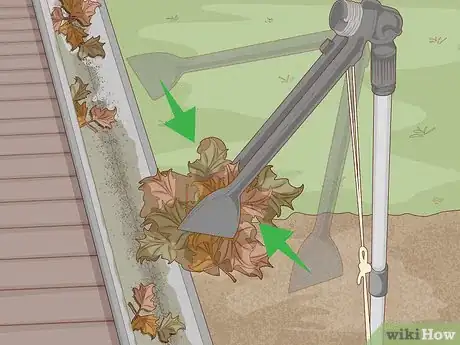 Image titled Clean Gutters Without a Ladder Step 11