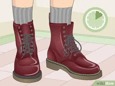 Image titled Break in Your Brand New Dr Martens Boots Step 2