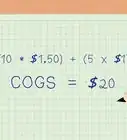 Calculate COGS