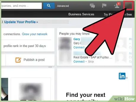 Image titled Hide Connections on Linkedin Step 1