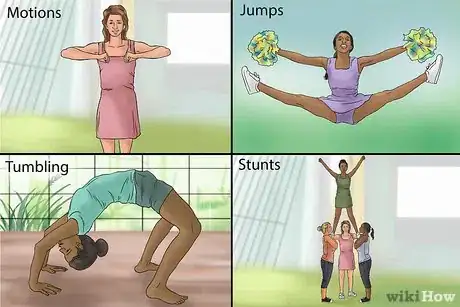 Image titled Do Basic Cheerleading Step 1