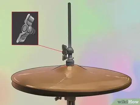 Image titled Play the Hi Hat in a Drum Set Step 5