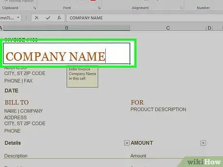 Image titled Make a Spreadsheet Step 6