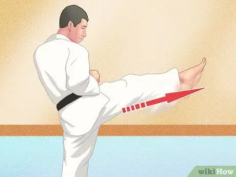 Image titled Perform a Taekwondo Front Kick Step 10