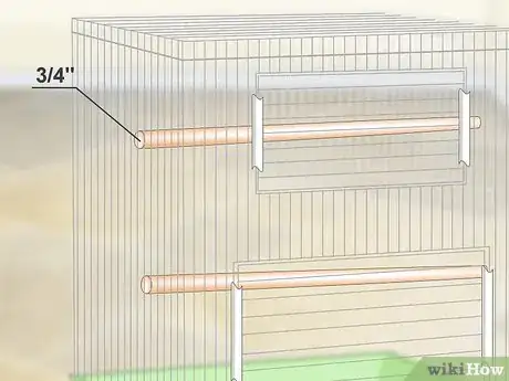 Image titled Set Up a Caique Parrot Habitat Step 10