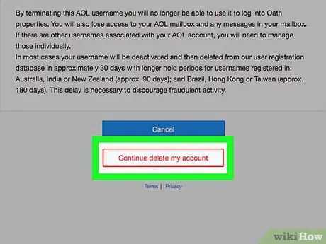 Image titled Close a Free AOL Account Step 3