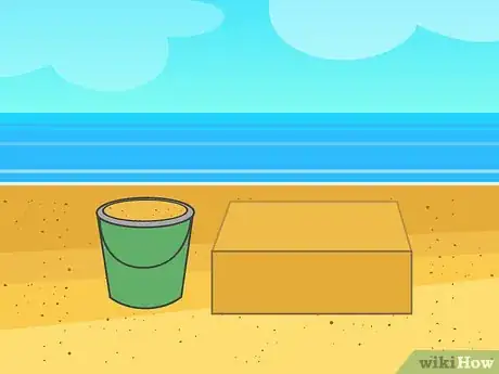 Image titled Build a Big Sandcastle Step 10