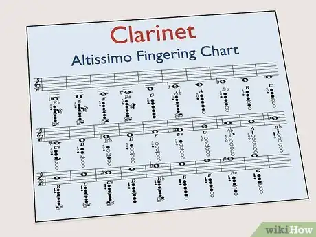 Image titled Play Altissimo Notes on Clarinet Step 11