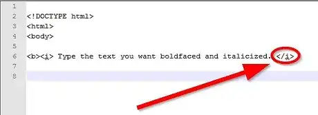 Image titled Create Bold and Italicized Text in HTML Step 6