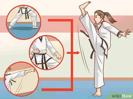 Image titled Get Better in Tae kwon do Poomsae Step 12