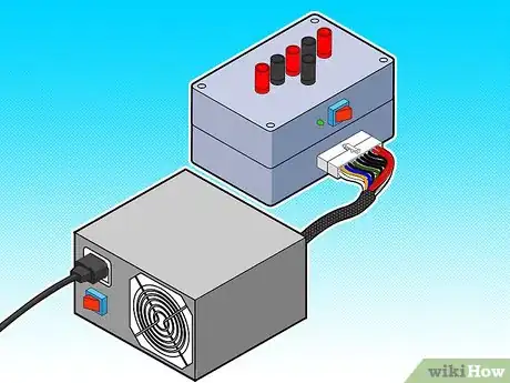 Image titled Create a 12 Volt DC Test Bench for Bullet Cameras Using an Old ATX Computer Power Supply Final