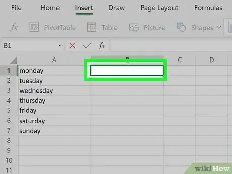 Image titled Change from Lowercase to Uppercase in Excel Step 3