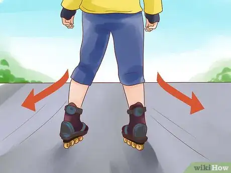 Image titled Rollerblade Backwards Step 1