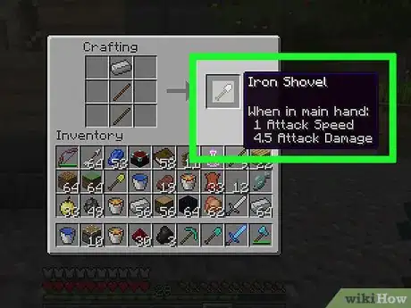 Image titled Make Tools in Minecraft Step 12