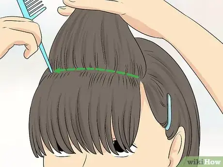 Image titled Razor Cut Bangs Step 12