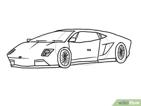 Image titled Draw a Lamborghini Step 9