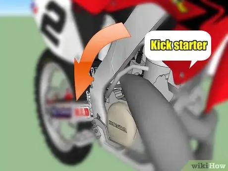 Image titled Use a Clutch on a Dirtbike Step 2