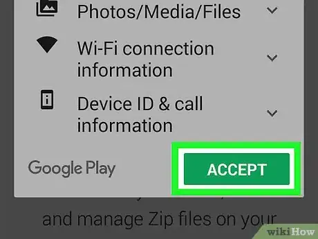 Image titled Open (Extract, Unpack) Zip, Rar and 7z Archives on Android Step 6