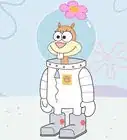 Draw Sandy Cheeks from SpongeBob SquarePants