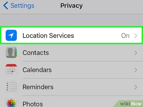 Image titled Turn Off GPS on the iPhone Step 3