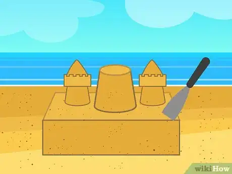 Image titled Build a Big Sandcastle Step 15