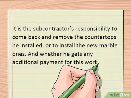 Image titled Write a Subcontractor Contract Step 7