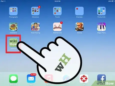 Image titled Use the wikiHow iPhone and iPad Application Step 6