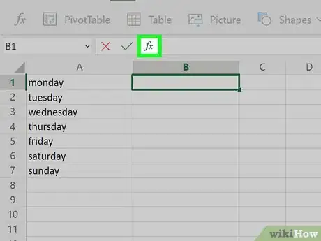 Image titled Change from Lowercase to Uppercase in Excel Step 4