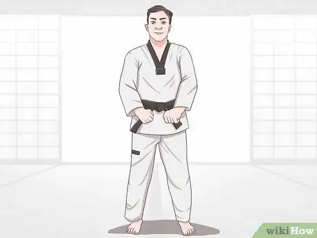 Image titled Execute Jump Kicks (Twio Chagi) in Taekwondo Step 12