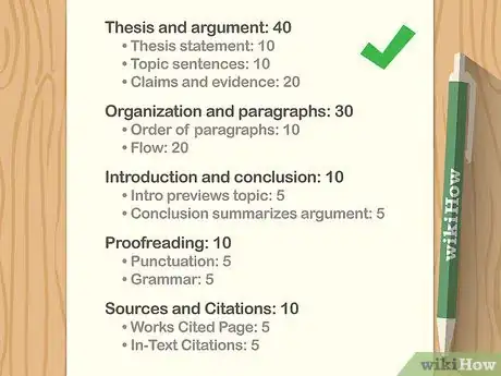 Image titled Make a Rubric Step 6