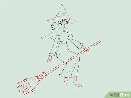 Image titled Draw a Witch Step 15