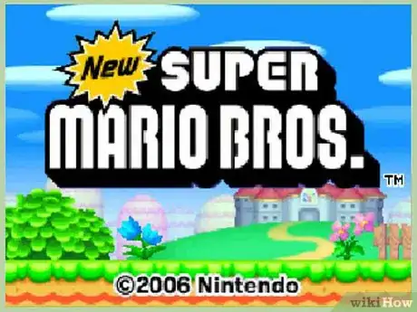 Image titled Get Luigi on New Super Mario Bros. DS Step 1