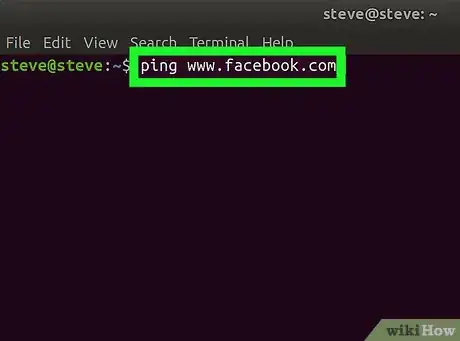 Image titled Ping in Linux Step 3