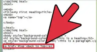 Make a Back to the Top Link on a Website