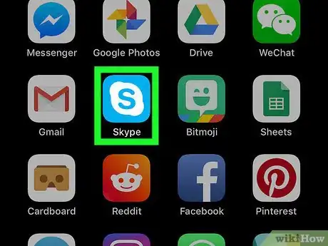 Image titled Switch the Skype Camera on iPhone or iPad Step 1