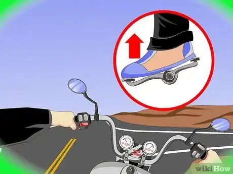 Image titled Turn Right on a Motorcycle Step 8